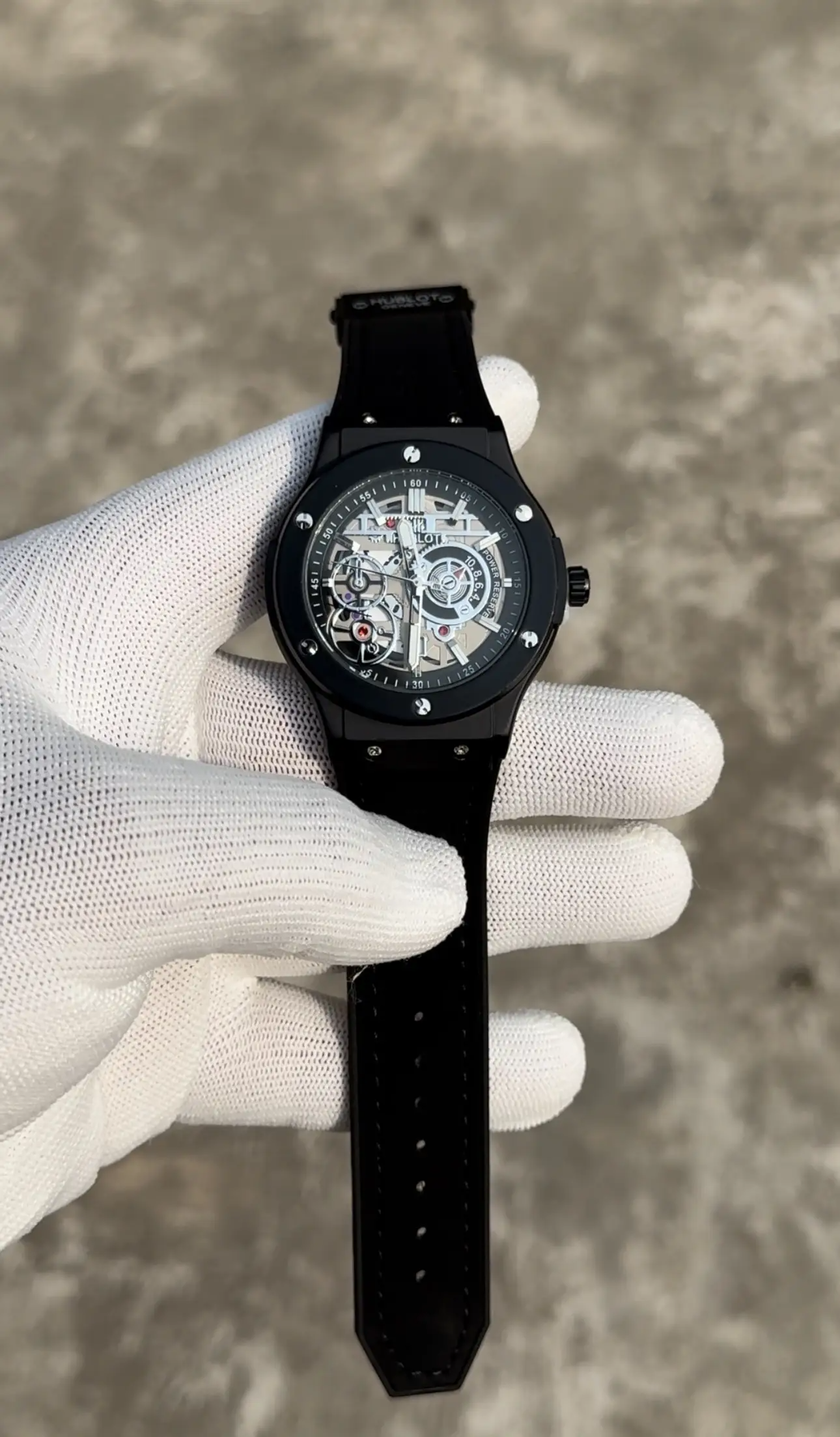 HUBLO.T BIG BANG FULL BLACK Watch