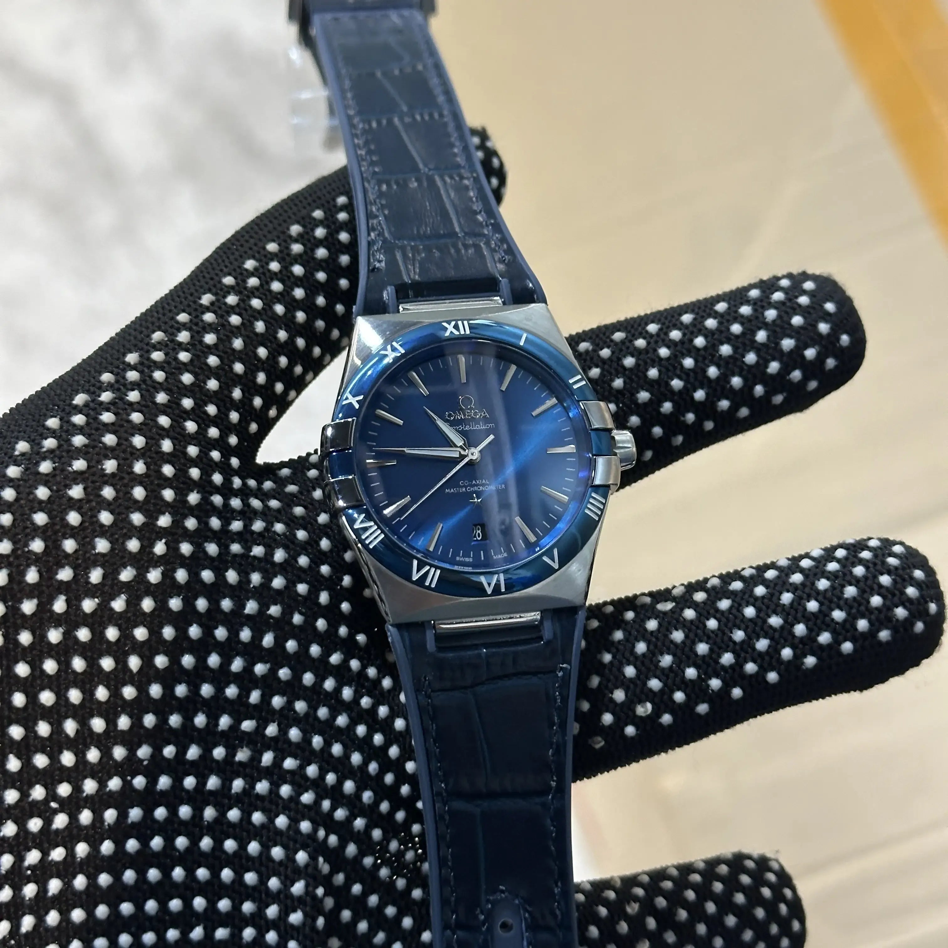 Omeg@ Constellation Automatic Watch