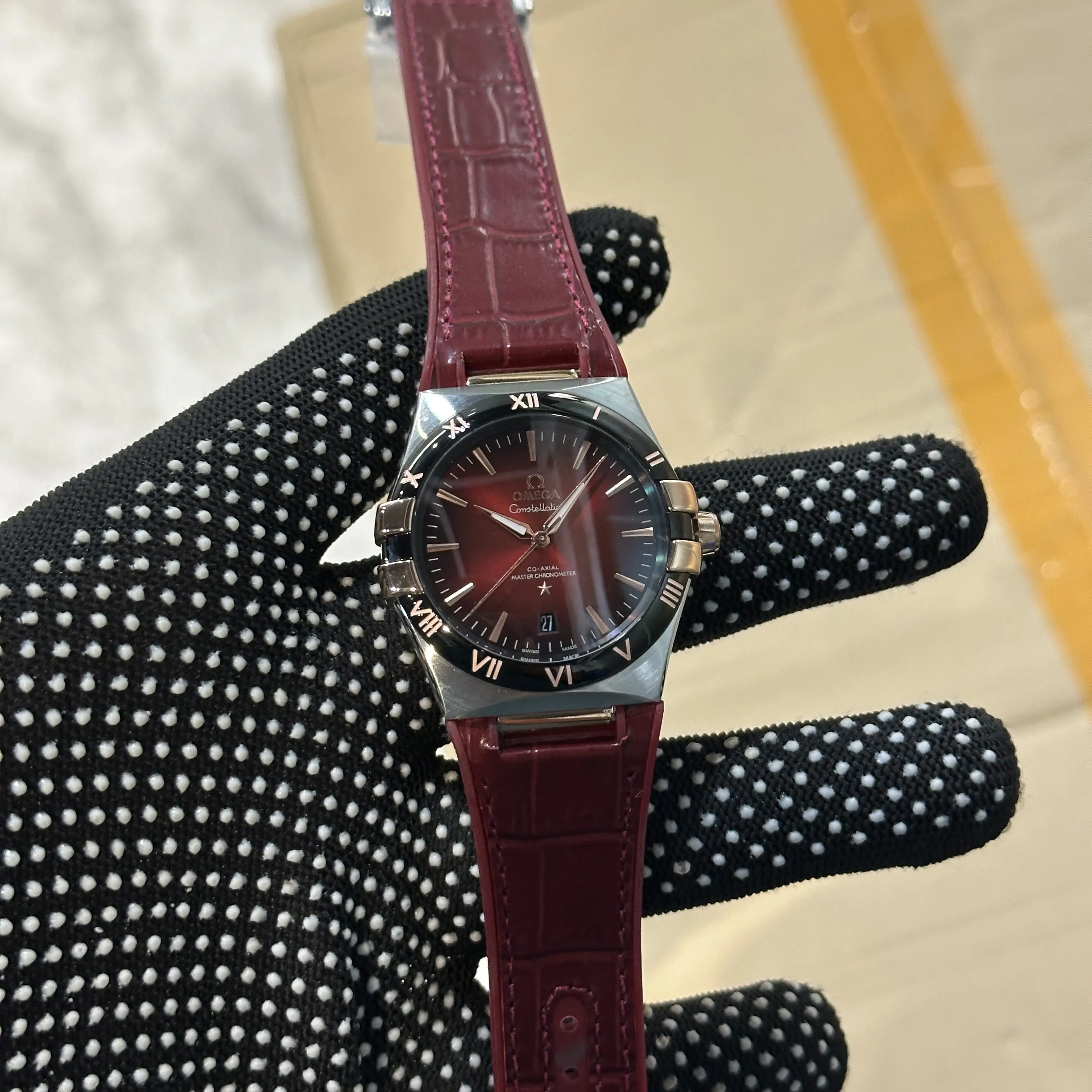 Om-ega Constellation Automatic Watch