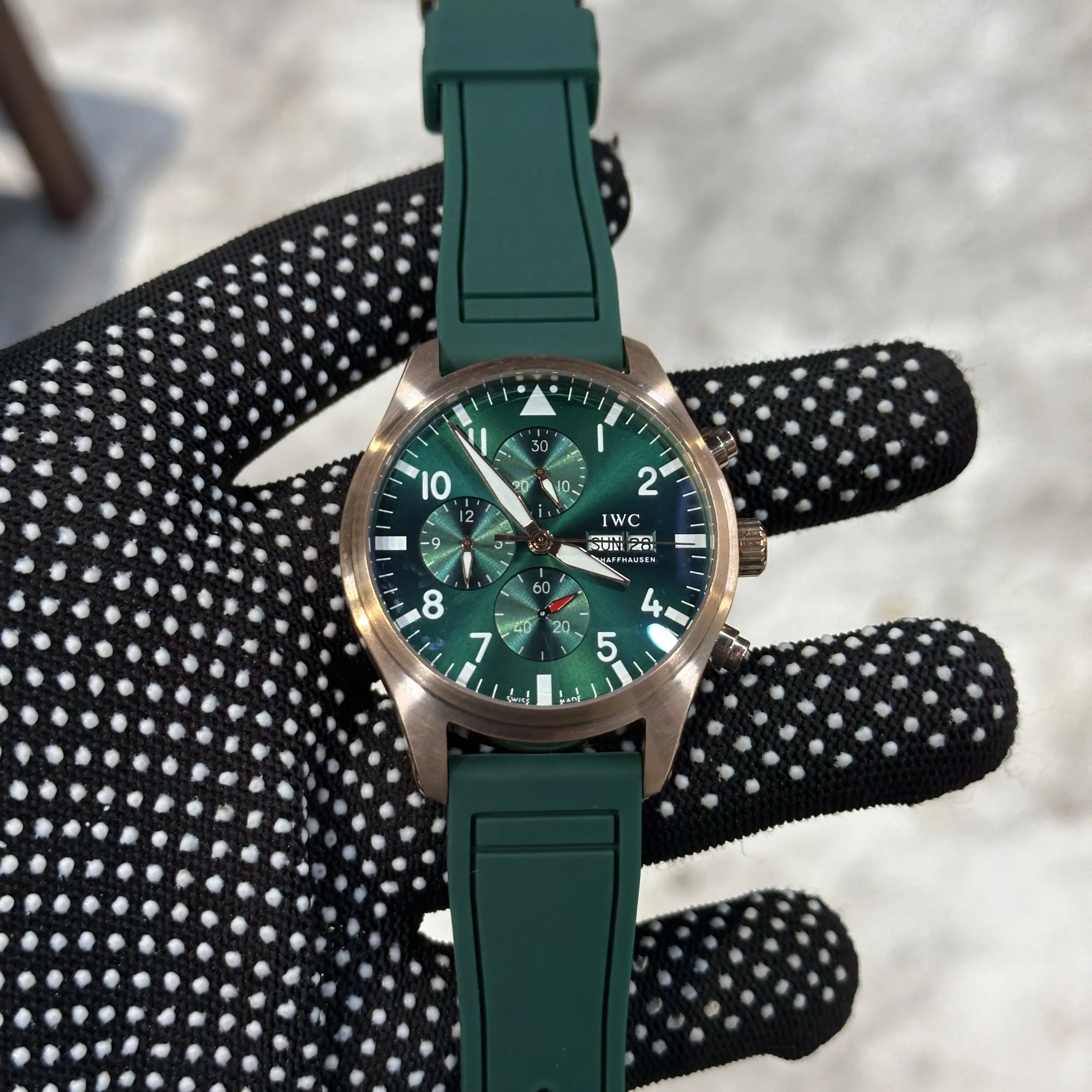 IWC Racing Green Big Pilot Automatic Watch