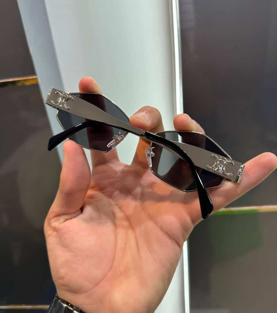 Celine Silver With Black Designer Premium Shade 598