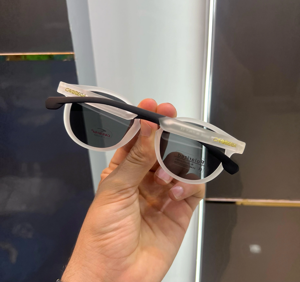 Carrera White Black Premium Shades 3354