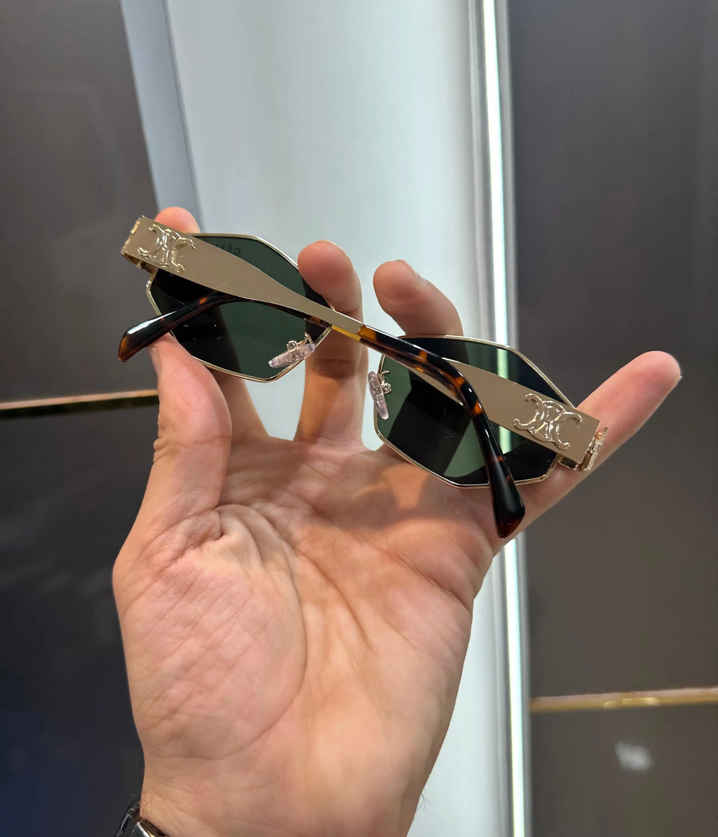 Celine Gold Tiger Green Designer Premium Shade 598