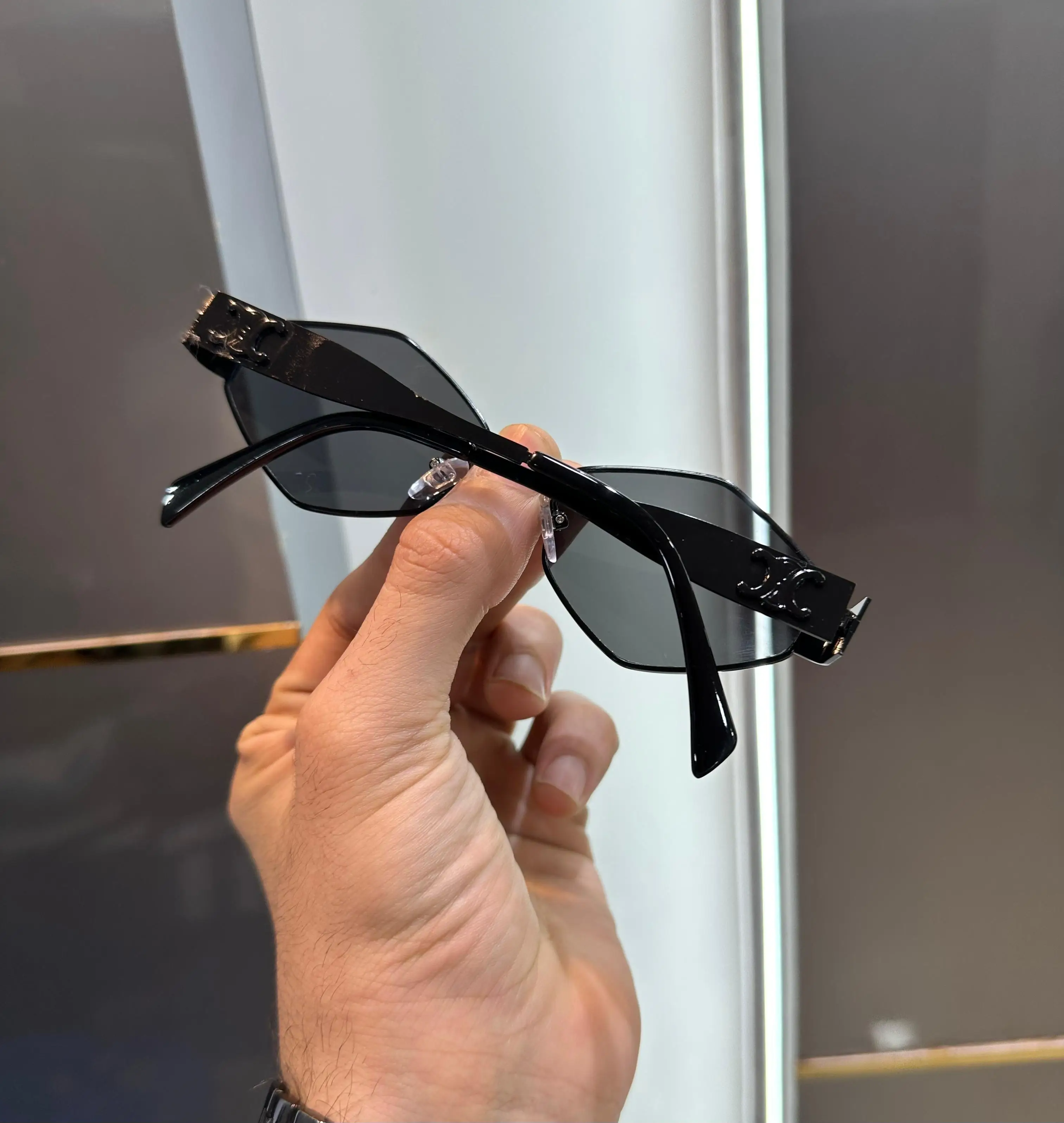 Celine All Black Designer Premium Shade 598