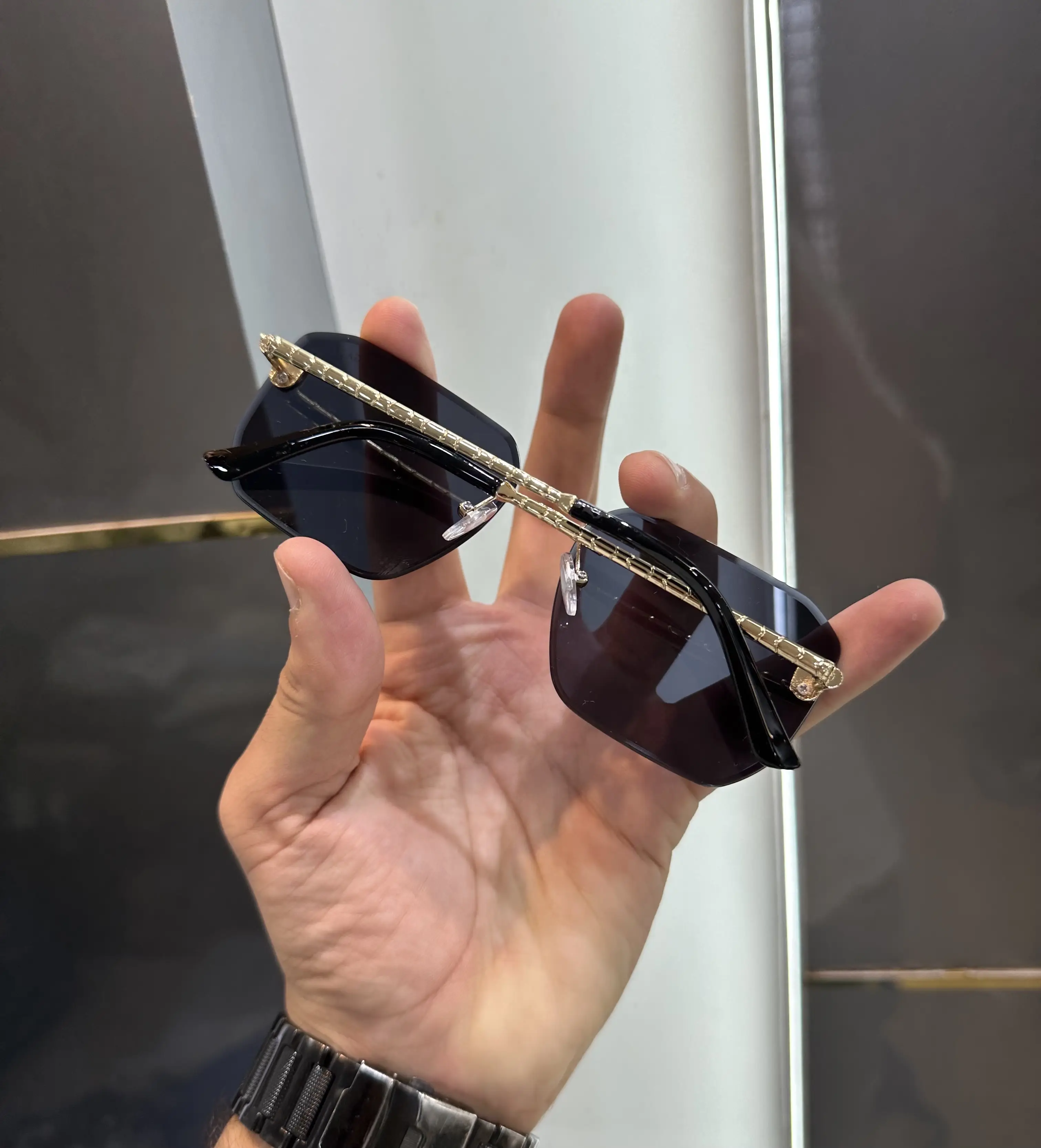 Bvlgari Gold Black Premium Shades 4137