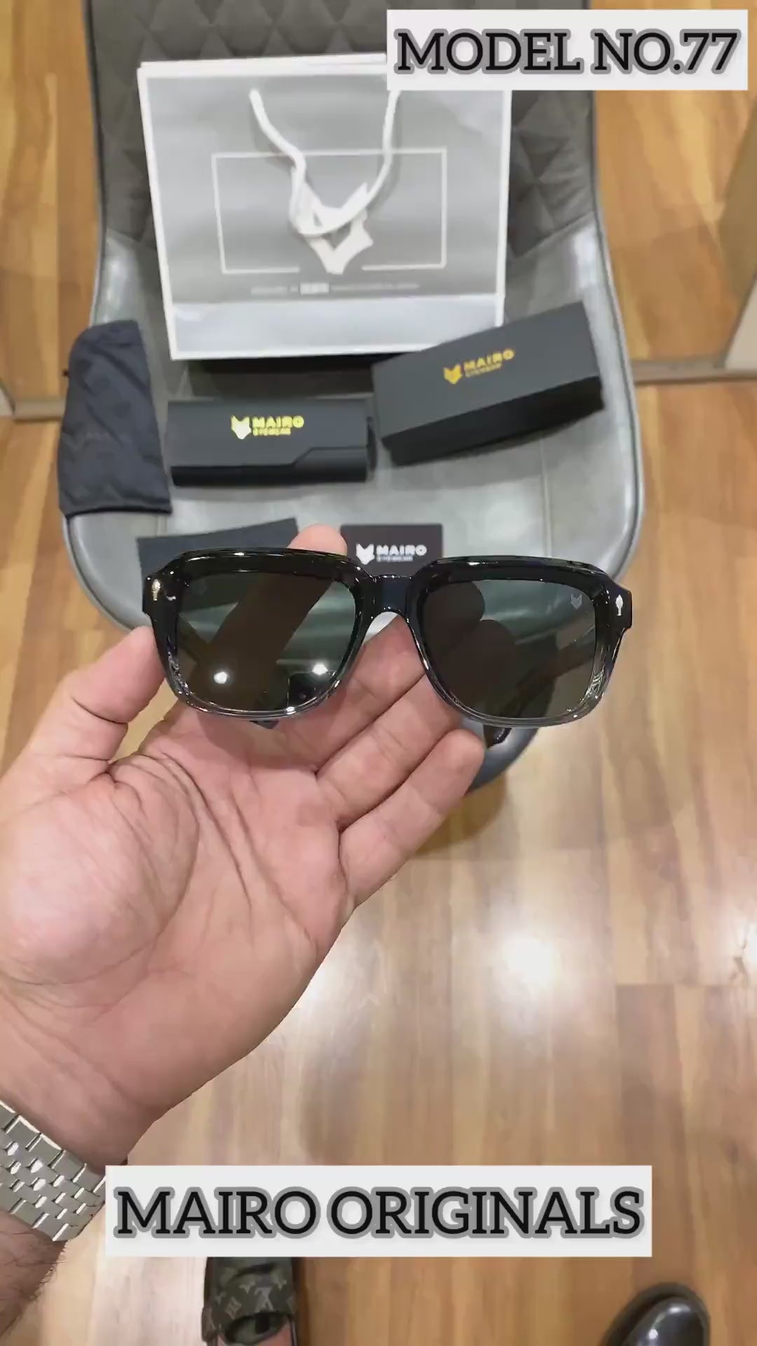 Mairo 77 black grey green