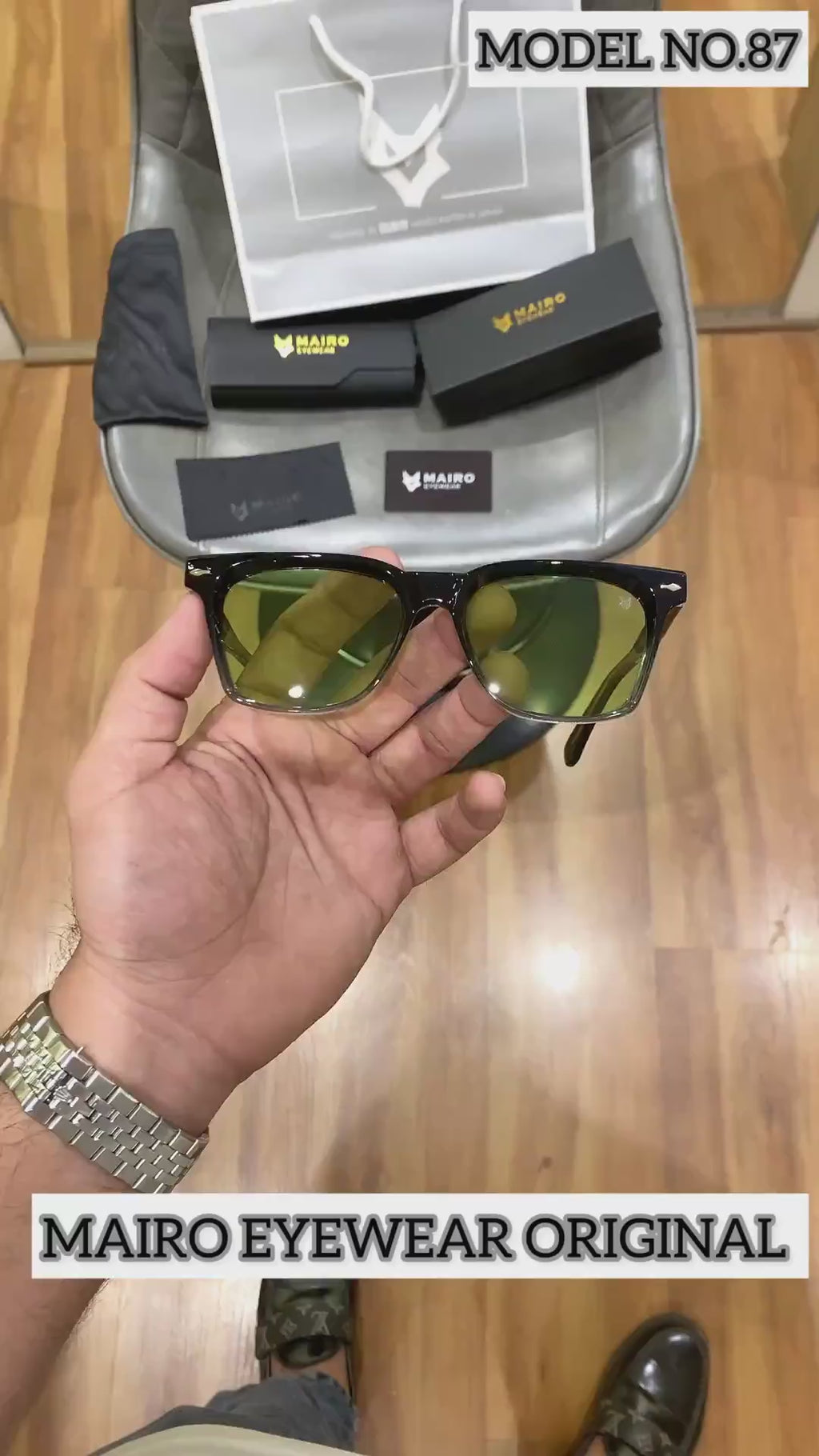 Mairo 87 black green candy