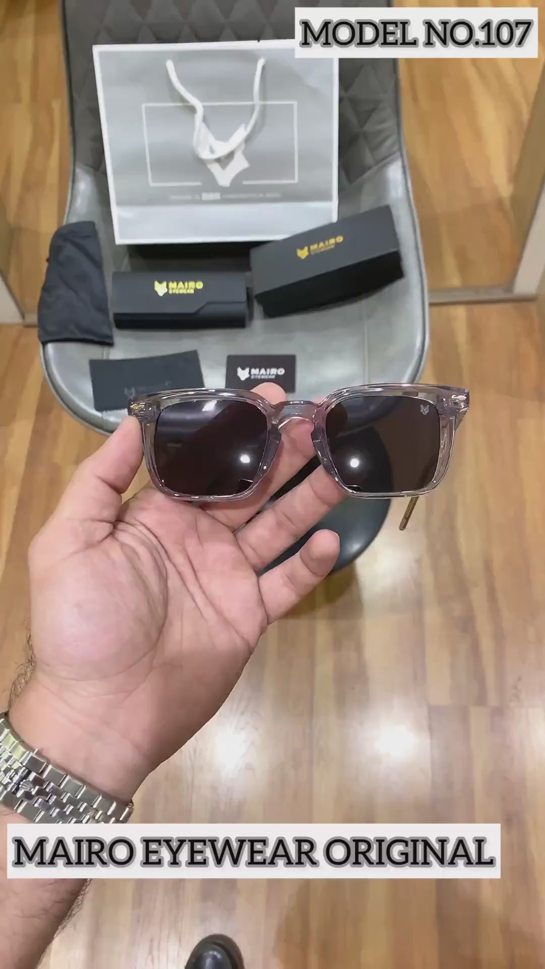 Mairo 107 grey black