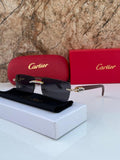 Cartier Gold Black Luxury Shade With Original Packing